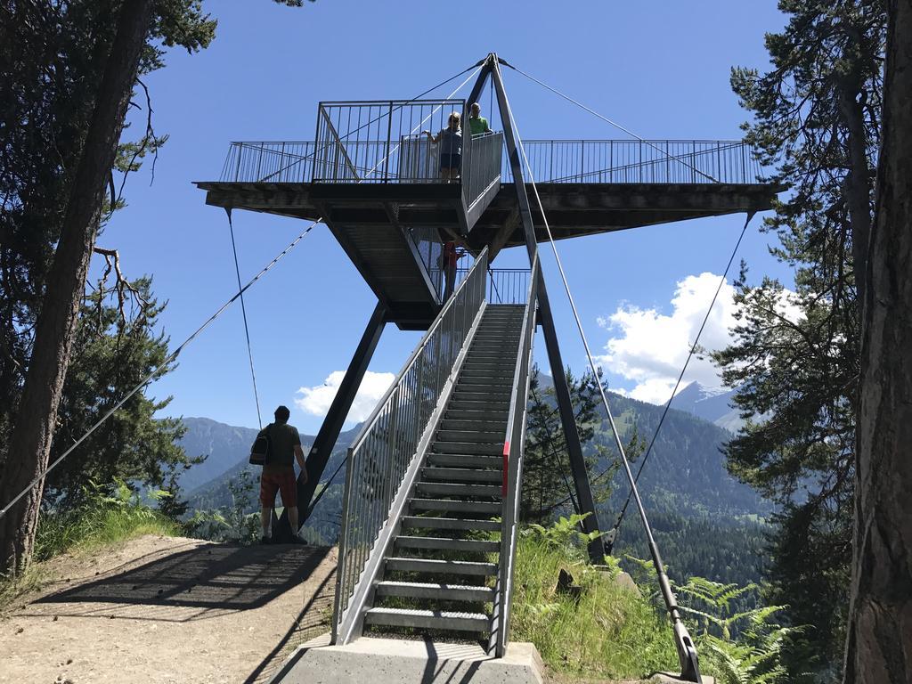 Ferienwohnung Laax Mit Traumblick, Grossem Balkon Und Terrasse Экстерьер фото