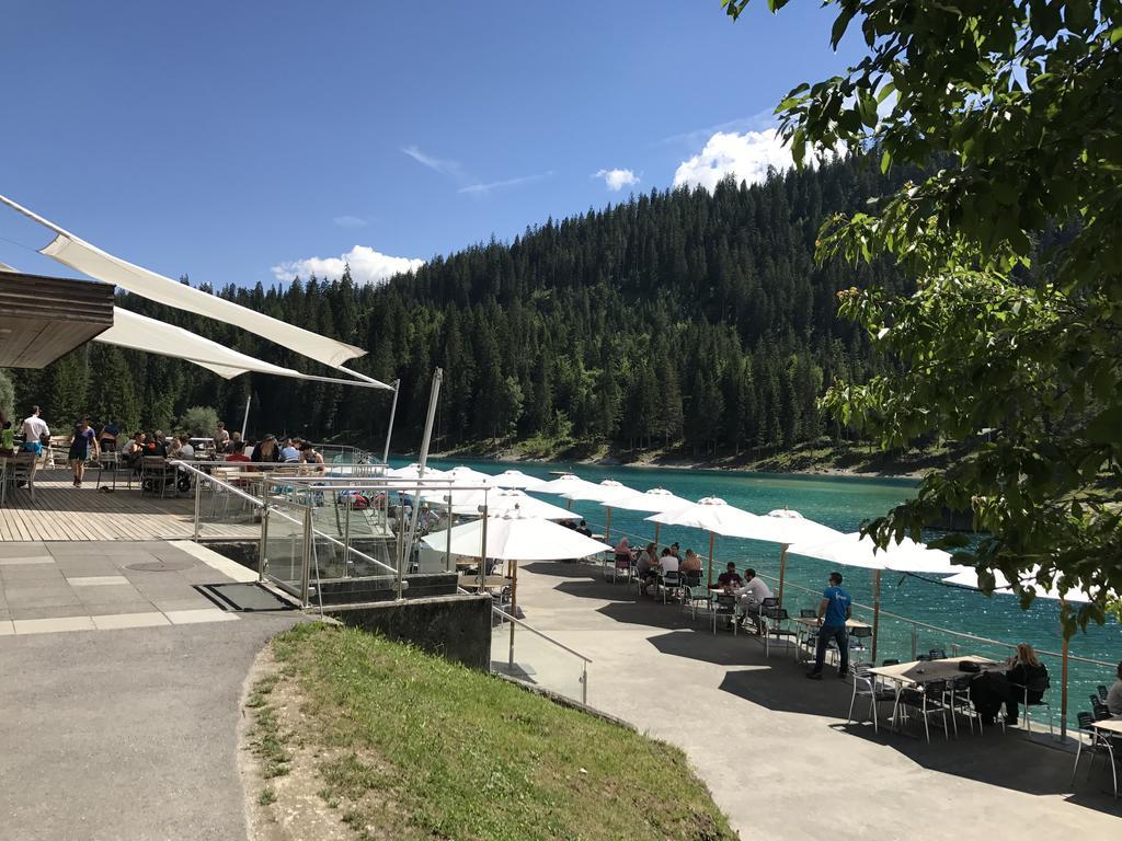 Ferienwohnung Laax Mit Traumblick, Grossem Balkon Und Terrasse Экстерьер фото