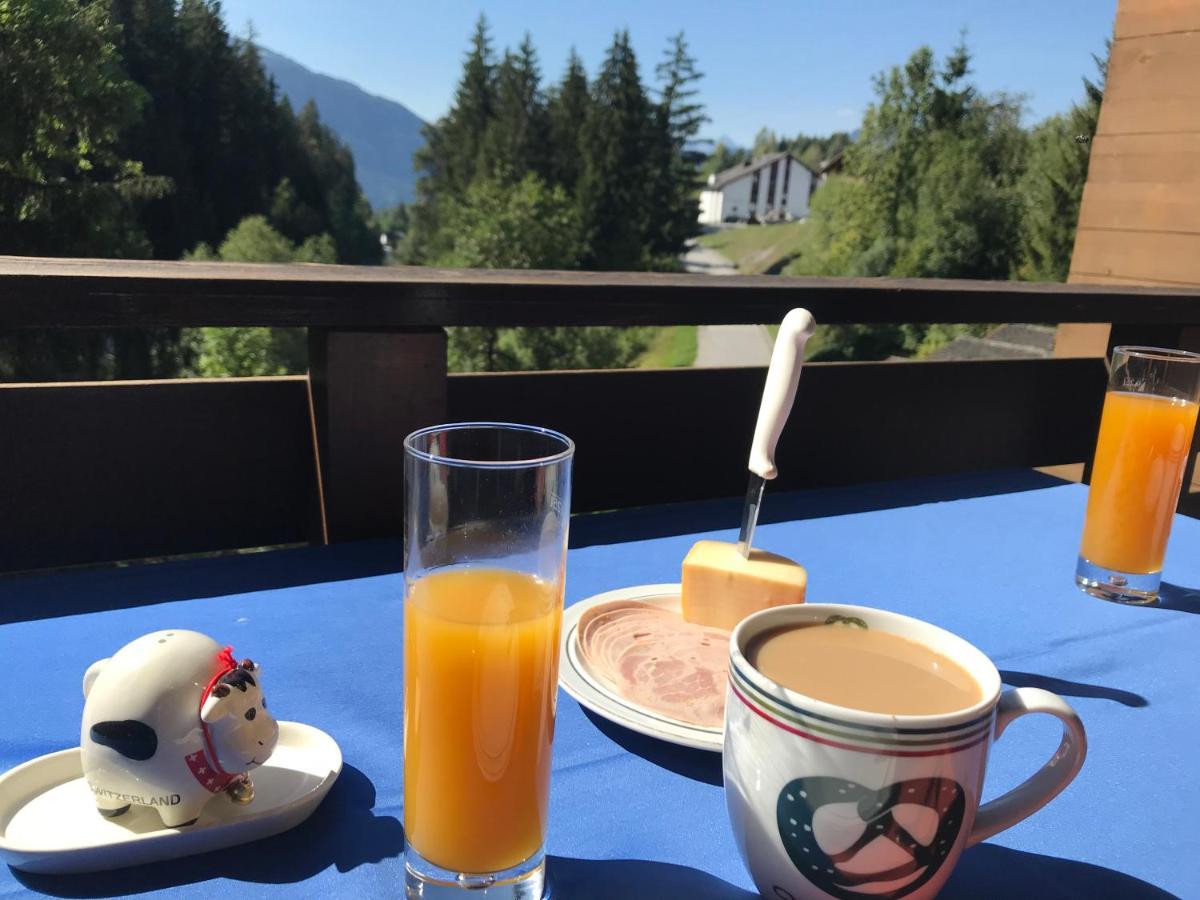 Ferienwohnung Laax Mit Traumblick, Grossem Balkon Und Terrasse Экстерьер фото