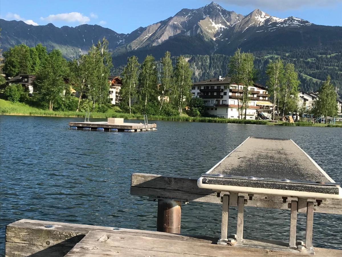 Ferienwohnung Laax Mit Traumblick, Grossem Balkon Und Terrasse Экстерьер фото
